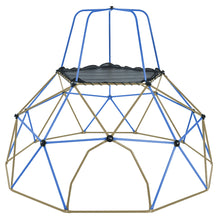 Load image into Gallery viewer, Kids Climbing Dome with Canopy and Playmat - 10 ft Jungle Gym Geometric Playground Dome Climber Play Center, Rust & UV Resistant Steel Supporting 1000 LBS