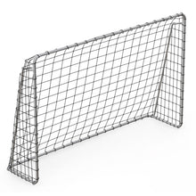 Load image into Gallery viewer, 6.55FT Football Goal with Field Ropes, Galvanized Pipe-Including Two Football-Goal for Kids and Adults,Silver