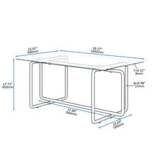 Load image into Gallery viewer, Modern Tempered Glass Tea Table Coffee Table, Table for Living Room,Transparent