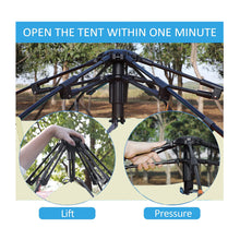 Load image into Gallery viewer, Camping dome tent is suitable for 2~3 people, waterproof, spacious, portable backpack tent, suitable for outdoor camping/hiking