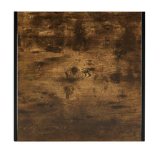Load image into Gallery viewer, Nesting Coffee Table Set of 2, Square Modern Stacking Table with Wood Finish for Living Room,Rustic Brown