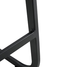 Load image into Gallery viewer, Black PU Chair Barstool Dining Counter Height Chair Set of 2