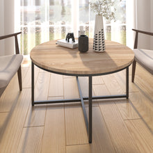 Load image into Gallery viewer, Modern Round Metal Coffee Table