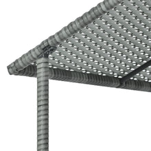 Load image into Gallery viewer, Dog Bed, Pet Bed, Pet Enclosures, Pet Outdoor Furniture, Pet Patio Furniture, Seasonal PE Wicker Pet Furniture, Dog Bed With Canopy