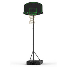 Load image into Gallery viewer, Basketball Hoop System Stand with 30in Backboard, Height Adjustable 60Inch-78Inch for Indoor Outdoor, Fillable Base with Wheels for Kids, Youth