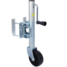 Load image into Gallery viewer, Trailer Jack, Boat Trailer Jack 32.8 in, Bolt-on Trailer Tongue Jack Weight Capacity 1000 lb, with PP Wheels and Handle for Lifting RV Trailer, Horse Trailer, Utility Trailer, Yacht Trailer