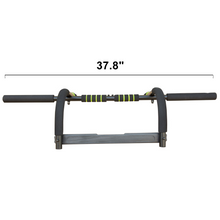 Load image into Gallery viewer, Wall Mounted Pull Up Bar Exercise Chin Bar Portable Dip Bars for Indoors Home Gym