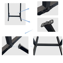 Load image into Gallery viewer, No Assembly Required TV Trays for Eating Set of 4 with Stand,Folding Snack Tray Table Set,Folding TV Dining Tables for Small Space