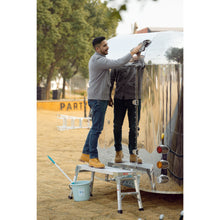 Load image into Gallery viewer, Work Platform Aluminum Portable Bench Folding Ladder ANSI Capacity 225 LBS 40"