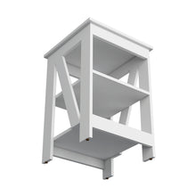 Load image into Gallery viewer, Clio Auxiliary Table, with two shelves