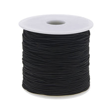 Load image into Gallery viewer, 109 Yards Black Elastic Beads Line Thread Cord String For DIY Necklace Bracelet Jewelry Accessories 1mm
