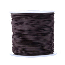 Load image into Gallery viewer, 109 Yards Black Elastic Beads Line Thread Cord String For DIY Necklace Bracelet Jewelry Accessories 1mm