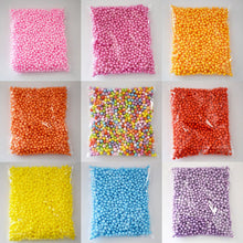 Load image into Gallery viewer, Lots Assorted Colors Art DIY Crafts Polystyrene Styrofoam Filler Foam Mini Beads Balls
