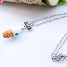 Load image into Gallery viewer, 3Pcs/Set Ice-cream Pendant Best Friend Necklace Friendship Mini kawaii Jewelry BFF Gift