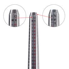Load image into Gallery viewer, Silver Ring Sizer Stick Gauge Tool Set Metal US Size Standard Mandrel Finger Sizing Measuring Jewelry