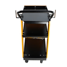 Load image into Gallery viewer, Multi Function 3 tier Welding Cart. gas bottle and accessory storage.Welding Heavy Duty Cart for Tig Mig Welder and Plasma Cutter with Upgrade Handles and Increase Storage Space Tank Storage