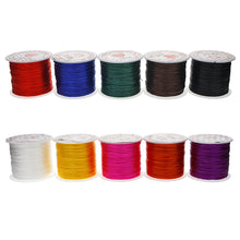 Load image into Gallery viewer, 1PC 0.8mm Strong Colorful Crystal Elastic Beading Line Cord Thread String DIY Necklace Bracelet Jewelry Making(60M)