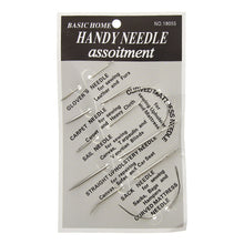 Load image into Gallery viewer, 7 Pieces Sewing Needles with Leather Waxed Thread Cord Drilling Awl and Thimble for Leather Repair
