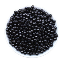 Load image into Gallery viewer, 100 Pcs 6mm DIY Acrylic Round Simulated Pearl Spacer Loose Beads for Necklace Bracelet Earrings Jewelry Making