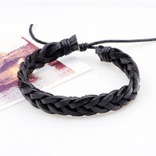Load image into Gallery viewer, 6 Pcs/Set Men's Women's Vintage Leather Bracelets Weaved Wristband Wrap Bangle Fashion Jewelry Gift