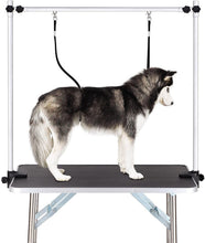 Load image into Gallery viewer, 36" Professional Dog Pet Grooming Table Adjustable Heavy Duty Portable w/Arm & Noose & Mesh Tray