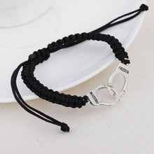 Load image into Gallery viewer, Personality Couple Handcuffs Bracelet Handmade Simple Weaving Adjustable Bracelet Fashion Valentine's Day Gift For Men Women Lovers