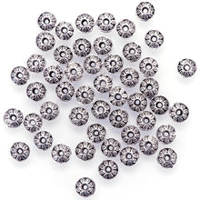 Load image into Gallery viewer, Antique Tibetan Silver Bronze Spacer Beads Box Kit 500pcs Jewelry Findings Accessories for Bracelet Necklace Jewelry Making