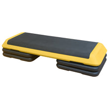 Load image into Gallery viewer, Adjustable Aerobic Stepper Workout Step with 4 Risers Fitness & Exercise Platform Trainer