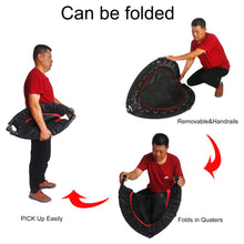 Load image into Gallery viewer, 40 Inch Mini Exercise Trampoline for Adults or Kids Indoor Fitness Rebounder Trampoline with Safety Pad Max. Load 300LBS