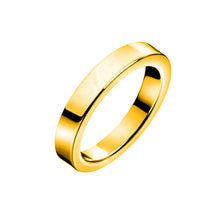 Load image into Gallery viewer, Titanium Steel 3mm Band Ring Women Men's Engagement Wedding Ring Silver/Gold/Rose Gold/Black