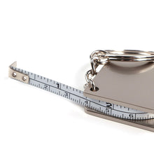 Load image into Gallery viewer, Creative Measuring Tools Key Chain Gifts Stainless Steel Retractable Ruler Portable Pull Ruler Key Ring