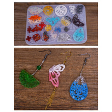 Load image into Gallery viewer, Jewelry Casting Mold Silicone Resin Molds for Jewelry Pendants Earring Making for Women Girls