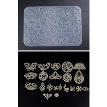 Load image into Gallery viewer, Jewelry Casting Mold Silicone Resin Molds for Jewelry Pendants Earring Making for Women Girls