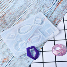 Load image into Gallery viewer, Earring Resin Molds, Stud Earring Jewelry Epoxy Resin Silicone Molds Include Droppers, Stirrers for DIY Jewelry Craft Making