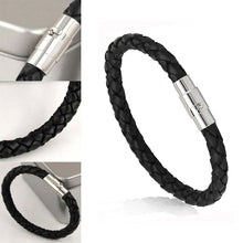 Load image into Gallery viewer, Fashion Simple 6mm Leather Rope Bracelet DIY Accessories Bracelet Women Jewery Gift