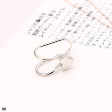 Load image into Gallery viewer, 1PC Fashion Simple Creative Pearl Rhinestone U-shaped Ear Clips Jewelry Gift for Women