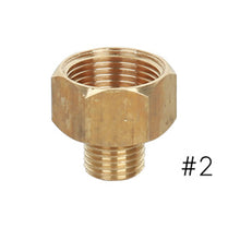 Load image into Gallery viewer, Brass Pressure Washer Adapter Male to Female Outlet Hose Coulper Fitting