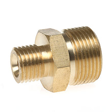 Load image into Gallery viewer, Brass Pressure Washer Adapter Male to Female Outlet Hose Coulper Fitting