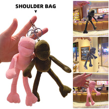 Load image into Gallery viewer, Female Long Legged Frog Plush Doll Pendant Girl Doll Plush Couple Key Chain
