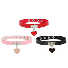 Load image into Gallery viewer, Leather Adjustable Collar SM Bondage for Women Roleplay Sex Toys Slave Restraints Adult Product