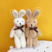Load image into Gallery viewer, Girl Cute Plush Baby Bear Doll Soft Key Chain Bag Pendant Accessory