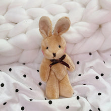Load image into Gallery viewer, Girl Cute Plush Baby Bear Doll Soft Key Chain Bag Pendant Accessory