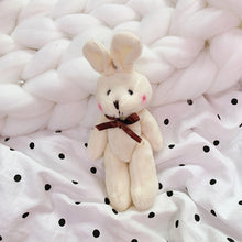 Load image into Gallery viewer, Girl Cute Plush Baby Bear Doll Soft Key Chain Bag Pendant Accessory