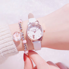 Load image into Gallery viewer, New Simple Sweet Cute Cat Watch Dial Children Student Quartz Wristwatches