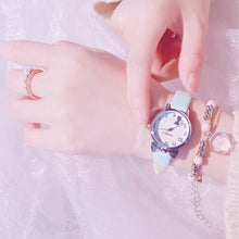 Load image into Gallery viewer, New Simple Sweet Cute Cat Watch Dial Children Student Quartz Wristwatches
