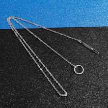 Load image into Gallery viewer, Fashion Simple Retro Sweet Elegant Metal Circle Pendant Clavicle Chain Necklace Women Jewelry Gift