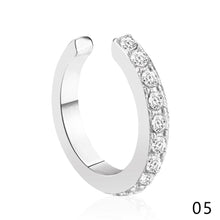Load image into Gallery viewer, 1PC Fashion Minimalism Rhinestone C Shape Ear Clip Women Earrings Jewelry
