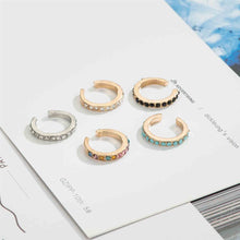 Load image into Gallery viewer, 1PC Fashion Minimalism Rhinestone C Shape Ear Clip Women Earrings Jewelry