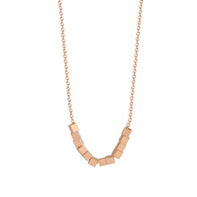 Load image into Gallery viewer, Fashion Elegant Korean Style Small Square Pendant Clavicle Chain Necklace Women Jewelry Gift