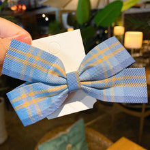 Load image into Gallery viewer, Fashion Women Casual Adjustable Uniform Hairpin Cotton Boys Girls Bow Plaid Necktie JK Plaid Ties